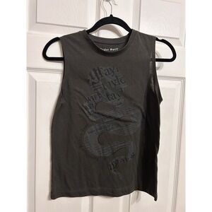 Taylor Swift Womens Small Reputation Snake Tour Sleeveless Shirt Tank Top Gray